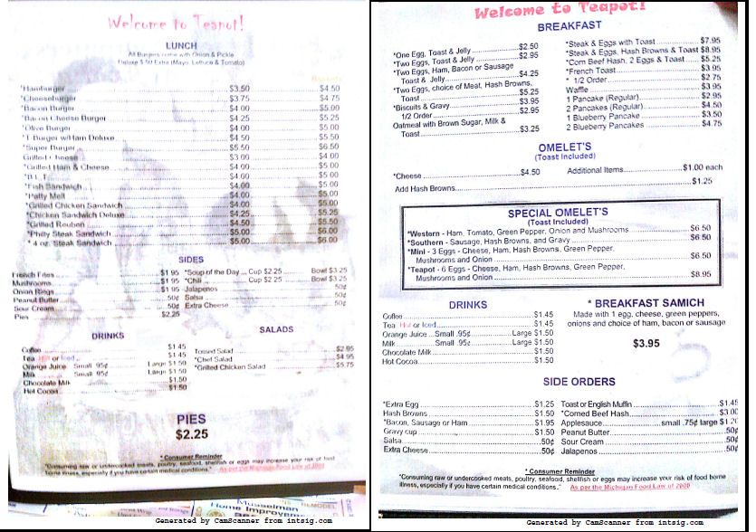 Teapot East SW Michigan Dining